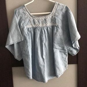 NWT!! Crazy 8 Embroidered Blouse
